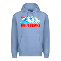 Colony Blue visit twin peaks Premium Hoodie - artisFamous