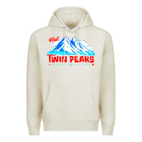 Oatmeal Heather visit twin peaks Premium Hoodie - artisFamous