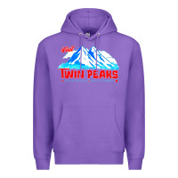Purple visit twin peaks Premium Hoodie - artisFamous