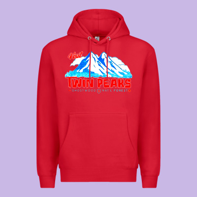 Visit Twin Peaks Premium Hoodie Designed By Artisfamous