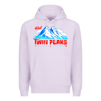Lilac visit twin peaks Premium Hoodie - artisFamous