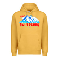 Mustard visit twin peaks Premium Hoodie - artisFamous