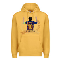 Mustard Messi The Legend Premium Hoodie - artisFamous
