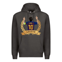 Smoke Messi The Legend Premium Hoodie - artisFamous