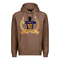 Chestnut Messi The Legend Premium Hoodie - artisFamous
