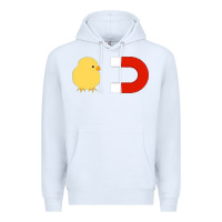 White chick magnet Premium Hoodie - artisFamous