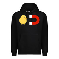 Black chick magnet Premium Hoodie - artisFamous