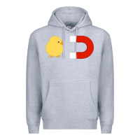 Heather Grey chick magnet Premium Hoodie - artisFamous