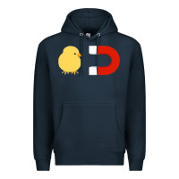 Navy chick magnet Premium Hoodie - artisFamous