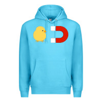 Ocean Blue chick magnet Premium Hoodie - artisFamous