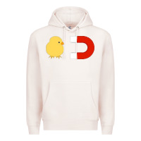 Pale Pink chick magnet Premium Hoodie - artisFamous