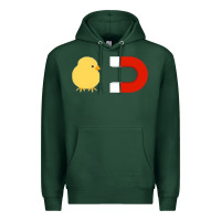 Sports Green chick magnet Premium Hoodie - artisFamous