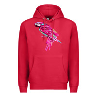 Cardinal pink parrot T-shirts Premium Hoodie - artisFamous
