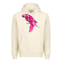 Tofu pink parrot T-shirts Premium Hoodie - artisFamous