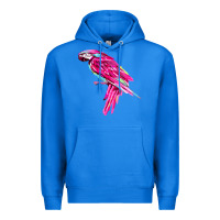 True Royal pink parrot T-shirts Premium Hoodie - artisFamous