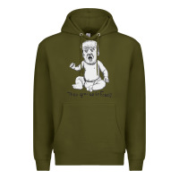 Army Green baby trump Premium Hoodie - artisFamous