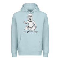 Blue Mist baby trump Premium Hoodie - artisFamous
