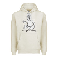 Oatmeal Heather baby trump Premium Hoodie - artisFamous