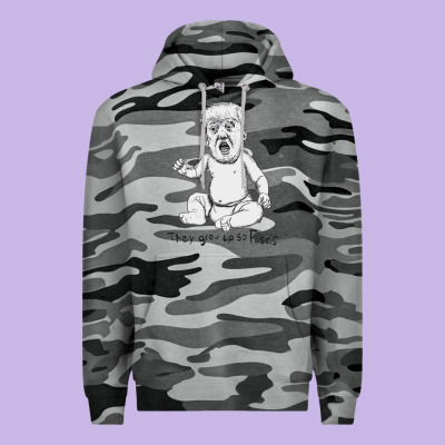 Baby Trump Premium Hoodie Designed By Artisfamous