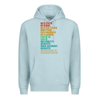 Blue Mist vintage, retro science is real, black lives matter Premium Hoodie - artisFamous