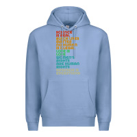 Colony Blue vintage, retro science is real, black lives matter Premium Hoodie - artisFamous