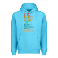Ocean Blue vintage, retro science is real, black lives matter Premium Hoodie - artisFamous