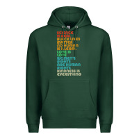 Sports Green vintage, retro science is real, black lives matter Premium Hoodie - artisFamous