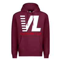 Burgundy vl for victory lap Premium Hoodie - artisFamous