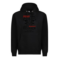 Black tabletop rpg d20 orc massage critical failure Premium Hoodie - artisFamous