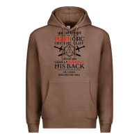 Chestnut tabletop rpg d20 orc massage critical failure Premium Hoodie - artisFamous