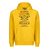 Lemon tabletop rpg d20 orc massage critical failure Premium Hoodie - artisFamous