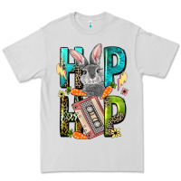 Dove Grey Western hip hop Bunny Easter Day Premium Tee - LillyAllenDesigns