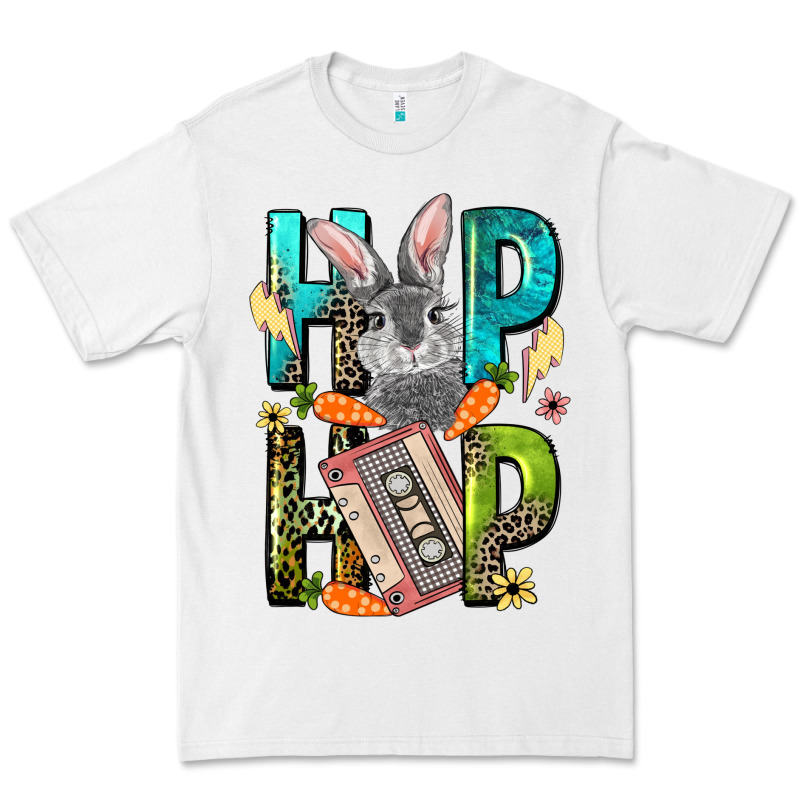 Western Hip Hop Bunny Easter Day Premium Tee by LillyAllenDesigns | Teevron