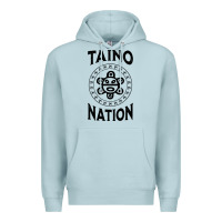 Blue Mist white taino nation coqui sun boricua taino Premium Hoodie - artisFamous
