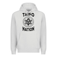 Dove Grey white taino nation coqui sun boricua taino Premium Hoodie - artisFamous