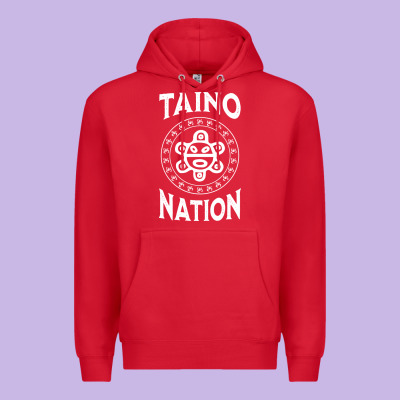 White Taino Nation Coqui Sun Boricua Taino Premium Hoodie Designed By Artisfamous