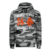 Slate Camo wing chun kung fu conception inspirante Premium Hoodie - artisFamous