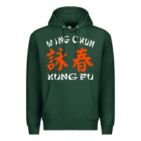 Sports Green Wing Chun Premium Hoodie - artisFamous