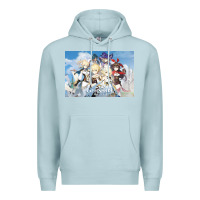 Blue Mist Genshin Impact Premium Hoodie - artisFamous