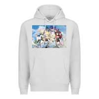 Dove Grey Genshin Impact Premium Hoodie - artisFamous