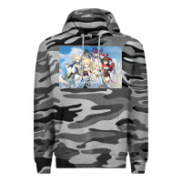 Slate Camo Genshin Impact Premium Hoodie - artisFamous