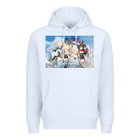 White Genshin Impact Premium Hoodie - artisFamous