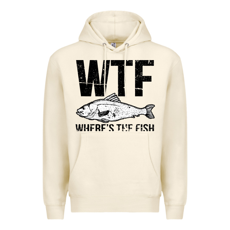 Wtf Where's The Fish Premium Hoodie by artisFamous | Teevron