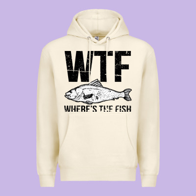 Wtf Where's The Fish Premium Hoodie Designed By Artisfamous