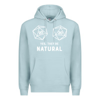 Blue Mist yes they're natural 20 dice funny rpg gamer Premium Hoodie - artisFamous