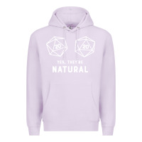 Lilac yes they're natural 20 dice funny rpg gamer Premium Hoodie - artisFamous