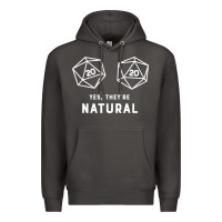 Smoke yes they're natural 20 dice funny rpg gamer Premium Hoodie - artisFamous