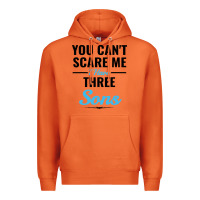 Carrot you can't scare me i have three sons Premium Hoodie - artisFamous