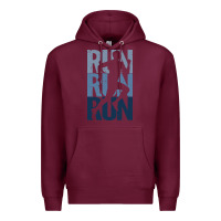 Burgundy Run Running | for Runners Premium Hoodie - artisFamous