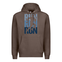 Coffee Run Running | for Runners Premium Hoodie - artisFamous